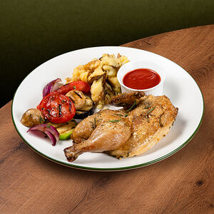 Цыплёнок с пармезаном