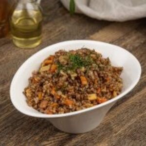 Гречка с овощами