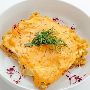 Лазанья с мясным фаршем