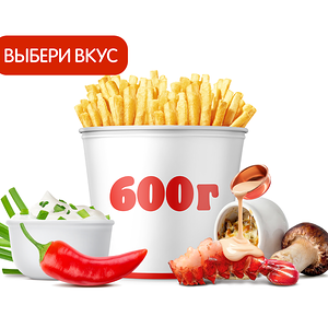 Кинг Фри Баскет с приправой