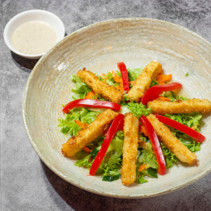 Салат с тофу