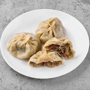 Манты с говядиной (3 шт.)