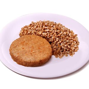 Котлета и гречка