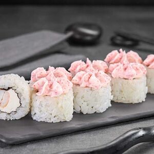 Ролл Лава с креветкой