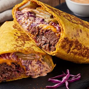 Энчилладос с дымной свининой