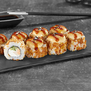 Ролл Чесночный драйв запеченный