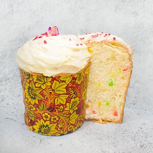 Кулич с цукатами