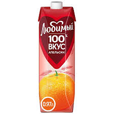 Сок Любимый апельсин 0,95л