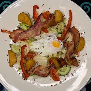 Салат Деревенский с беконом 