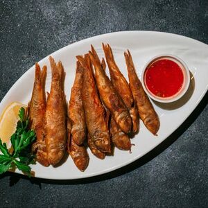 Жареная барабуля 