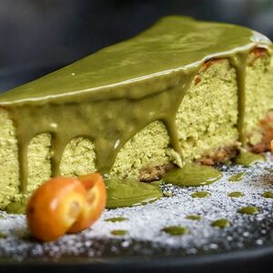 Чизкейк фисташковый