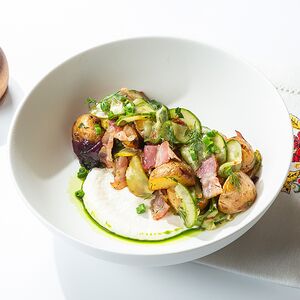 Жаркое по‑русски с беконом и хреном