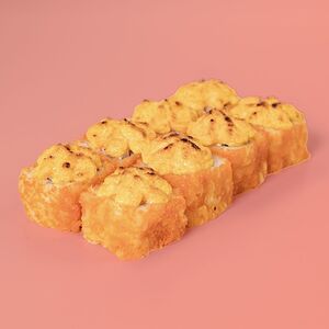 Теплый ролл с курицей