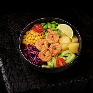 Поке с креветками