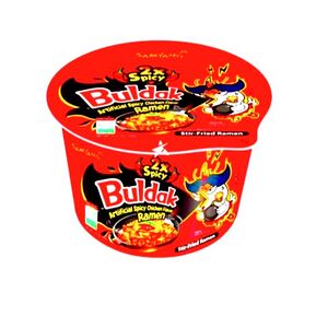 Лапша быстрого приготовления Samyang Buldak 2x Spicy, Halal, стакан, Ю.Корея