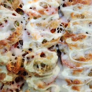 Рататуй из овощей с сыром и цветной капустой