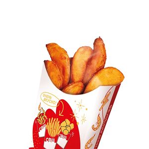Картофель по-деревенски большой
