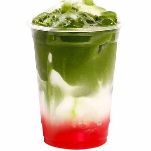 Клубничная матча  