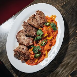 Հորթի փափկամիս բանջարեղենով