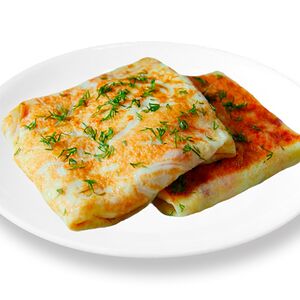 Блинчик с варёной сгущенкой