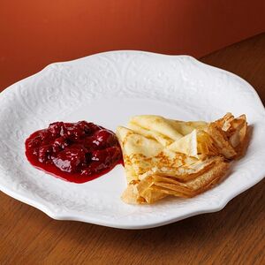 Блинчики с домашним вареньем