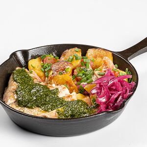 Курица с соусом Песто
