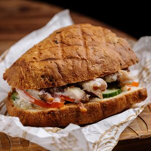 Балык экмек с сомом