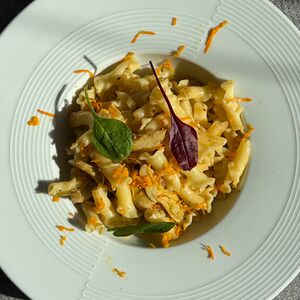 Кампанелле лимонные с оливками и артишоками