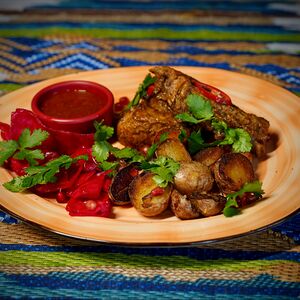 Фирменные свиные ребра Ай-вай