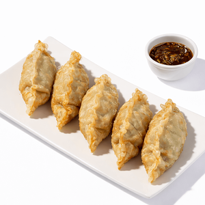 Пельмени жареные Дамплинги с курицей