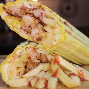 Шаурма Классическая с картошкой фри 