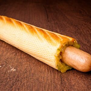 Френч-дог с куриной сосиской