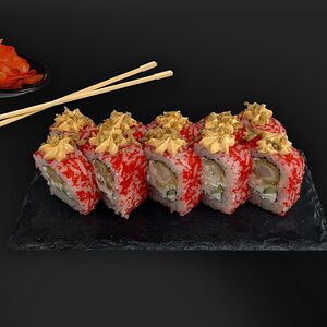 Калифорния с креветкой 