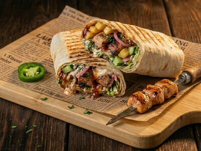 Мангал-ролл Острый из курицы 