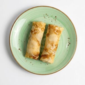 Блины с ветчиной и сыром
