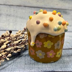 Кулич сдобный творожный без наполнителя 100 г