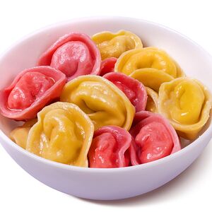 Пельмени с курицей и сыром 16