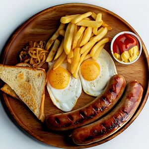 Фрай-дог с колбасками