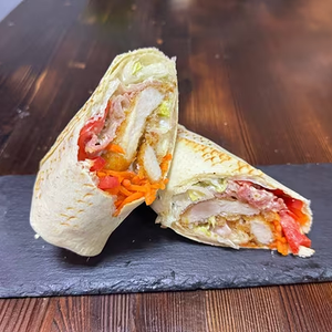 Шаурма со стрипсами и беконом