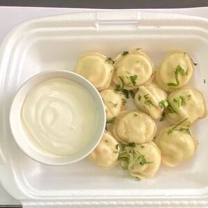 Пельмени куриные отварные