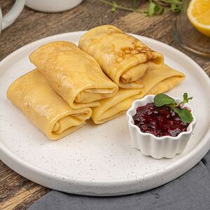 Блинчики с творогом (1 шт)