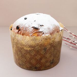 Кулич с сахарной пудрой