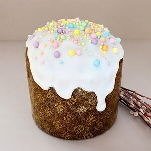 Кулич со сливочной начинкой