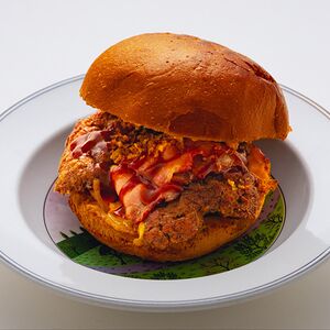 Смэш бургер BBQ