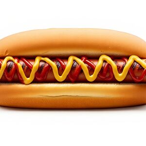 Хот-дог с сосиской