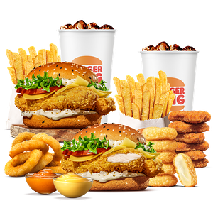 Комбо с Чикен Тар-Тар на двоих