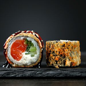 Темпура с лососем