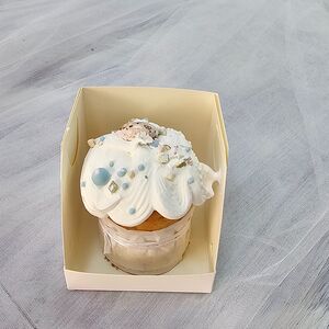 Творожный кулич с цукатами 