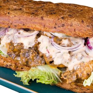 Панини с томлёным говяжьим ребром