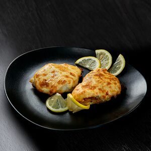 Треска с сырной шапкой 